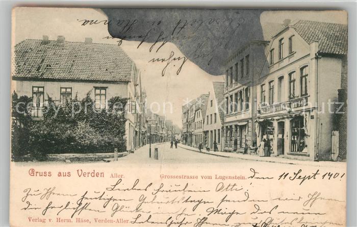 Verden Aller Grosse Strasse vom Lugenstein