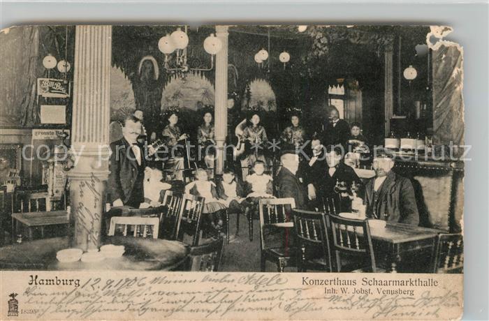 HAMBURG CITY Konzerthaus Schaarmarkthalle