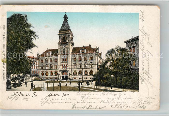 Halle Saale Kaiserliche Post