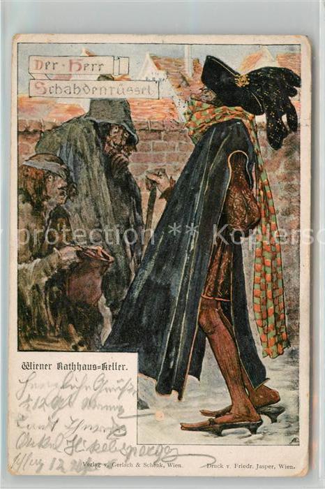 WIEN AT Rathhaus Keller Der Herr Schabdenruessel