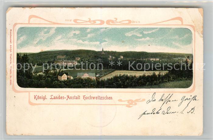Hochweitzschen Kgl Landes Anstalt