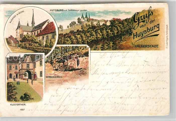 Halberstadt Huysburg Kloster Kirche Klosterthor Danneilshoehle