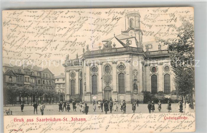 SAARBRueCKEN Saarland St Johann Ludwigskirche