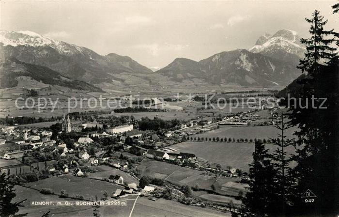 Admont Kaernten mit Gr Buchstein