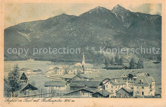 Seefeld Tirol mit Reitherspitze