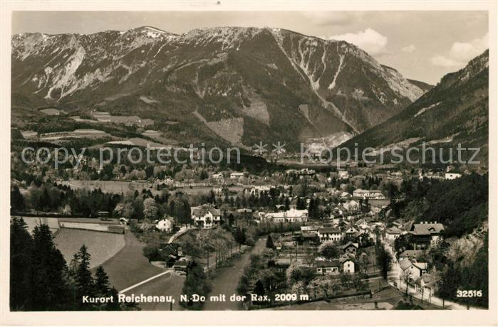 Reichenau Rax Panorama