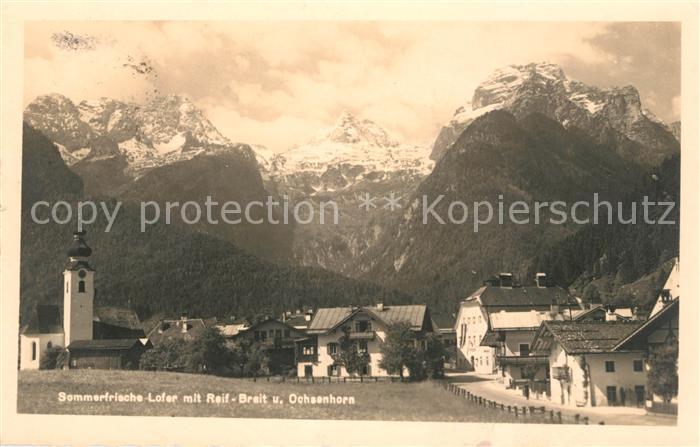 Lofer mit Reif Breit und Ochsenhorn