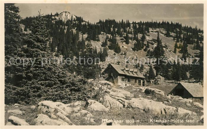Hochkaar Kremser Huette