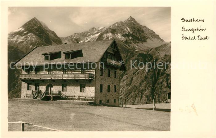 oetztal Tirol Gasthaus Burgstein