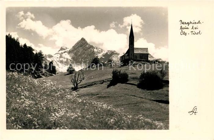 oetz Tirol Bergkirchlein