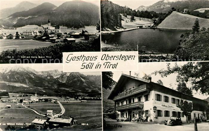 Soell Tirol Gasthaus Oberstegen Hohe Salve Strandbad Wilder Kaiser