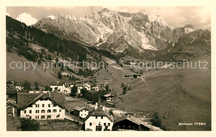 Dienten Hochkoenig Panorama