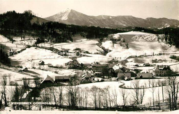 Wienerbruck Gemeindealp