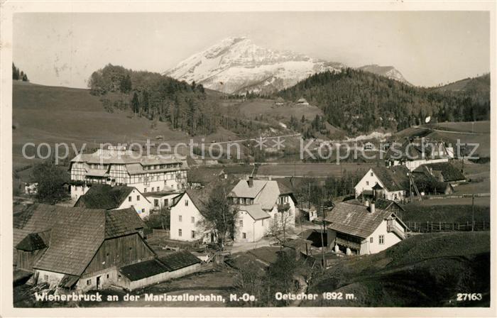 Wienerbruck an der Marienzellerbahn mit Oetscher