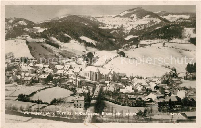 Tuernitz Niederoesterreich mit Eisenstein
