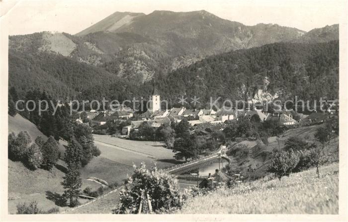 Tuernitz Niederoesterreich Panorama