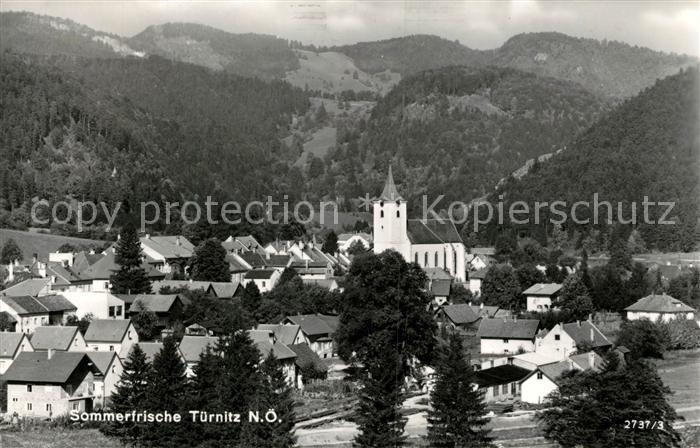 Tuernitz Niederoesterreich Ortsansicht