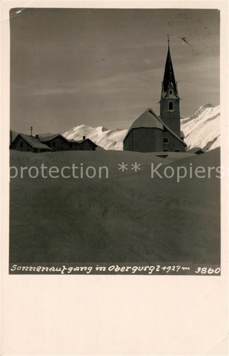 Obergurgl Soelden Tirol Kirche
