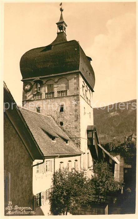 Bregenz Vorarlberg Martinsturm