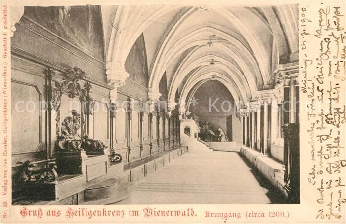 Heiligenkreuz Niederoesterreich Kreuzgang