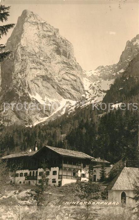 Hinterbaerenbad Berghuette