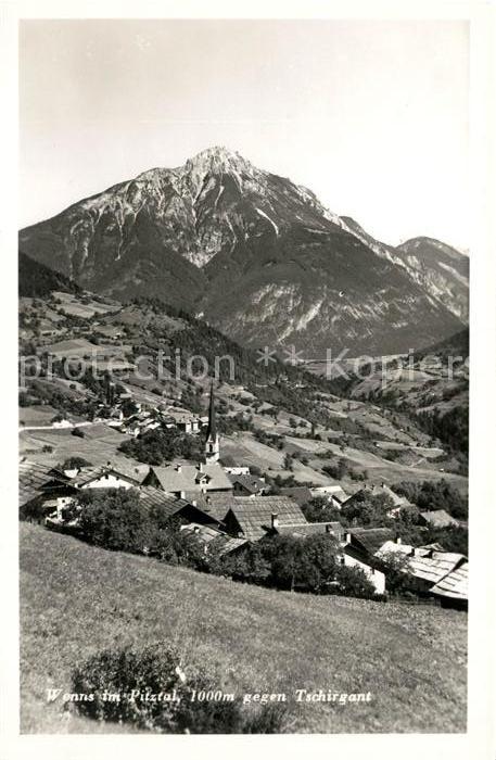 Wenns Pitztal Tirol mit Tschirgant