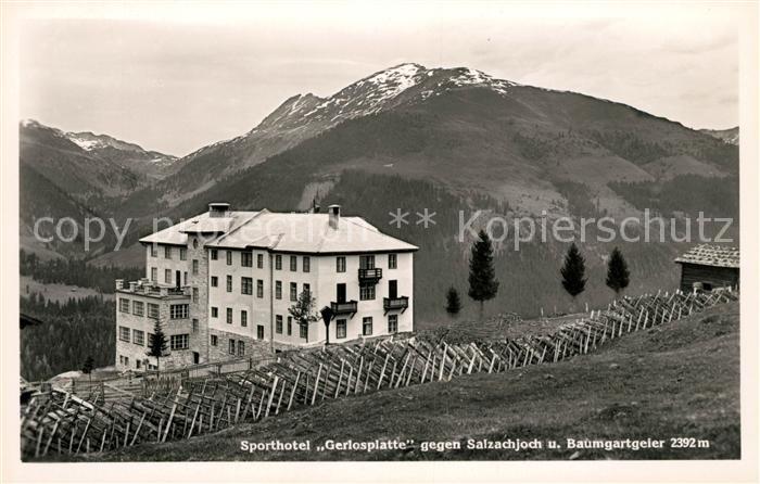 Krimml Sporthotel Gerlosplatte mit Salzachjoch und Baumgartgeier