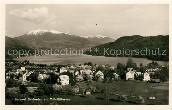 Seeboden Millstaettersee Panorama