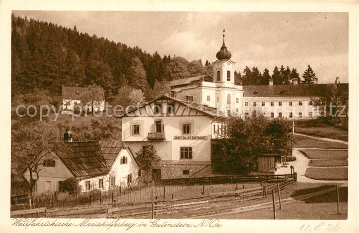 Gutenstein Niederoesterreich Wallfahrtskirche Mariahilferberg