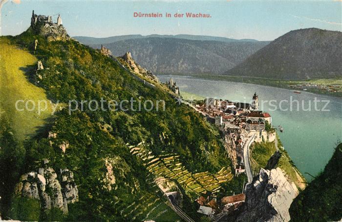 Duernstein Wachau Ruine Duerrenstein Wallfahrtskirche