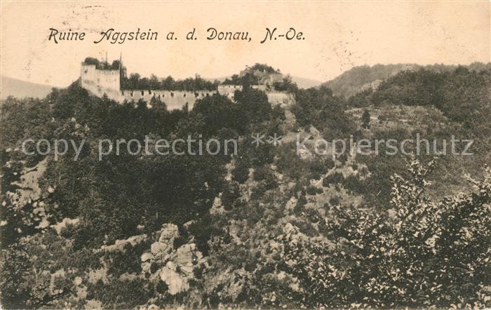 Aggstein Niederoesterreich Ruine Aggstein