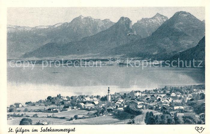 St Gilgen Wolfgangsee Panorama