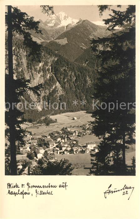 Mayrhofen Zillertal Teilansicht