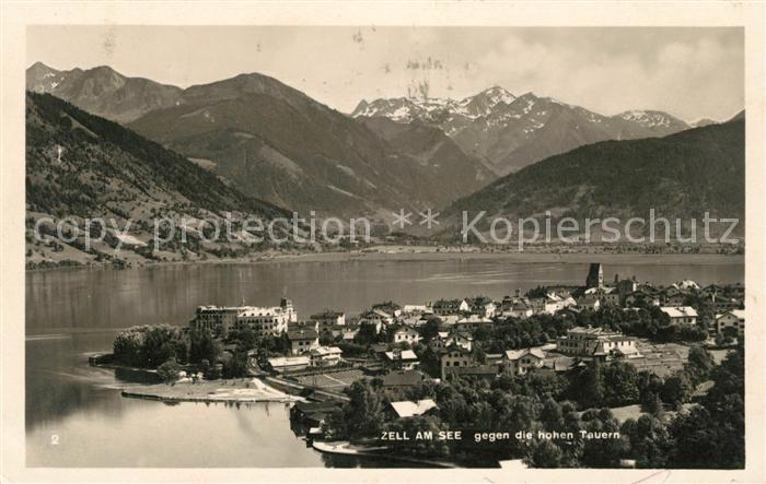 Zell See mit den Hohen Tauern