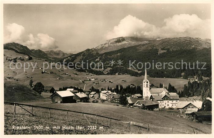 Riezlern Kleinwalsertal Vorarlberg Panorama