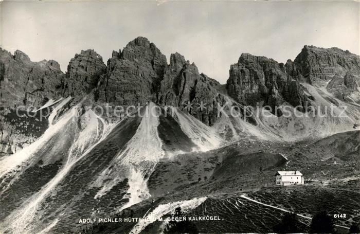Adolf-Pichlerhuette mit Kalkkoegel