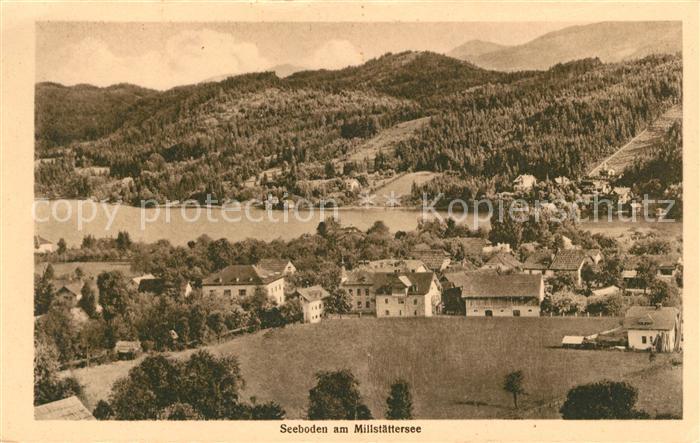 Seeboden Millstaettersee Panorama