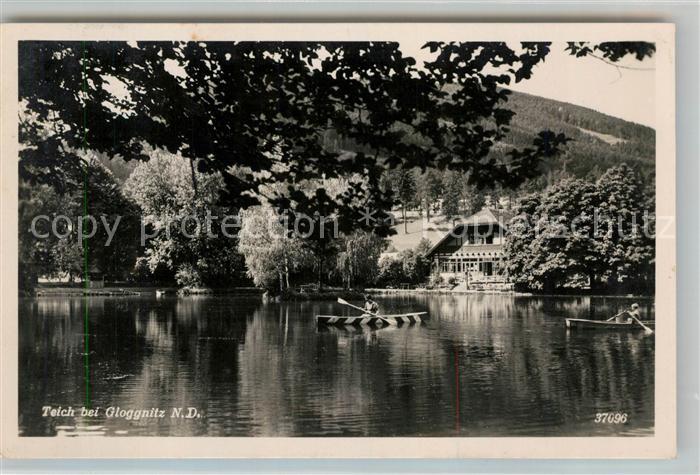 Gloggnitz Niederoesterreich Teichpartie