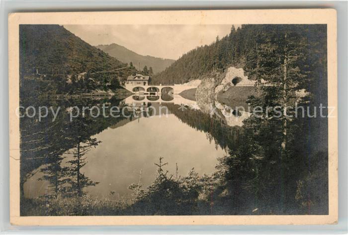 Mariazell Steiermark Walstersee mit Spiegelung