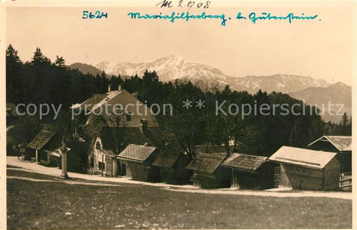 Gutenstein Niederoesterreich Mariahilferberg