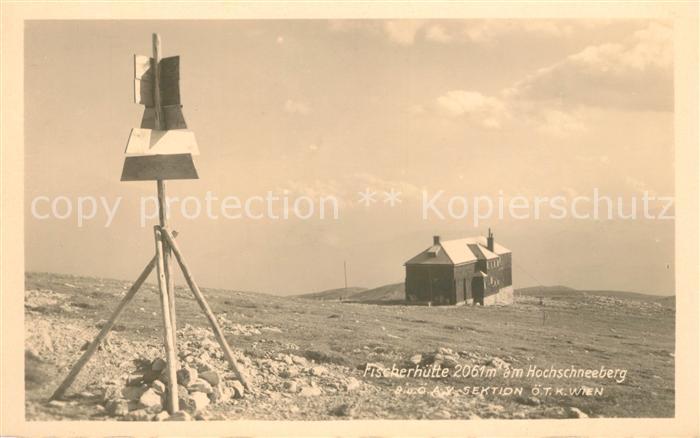 Hochschneeberg Fischerhuette