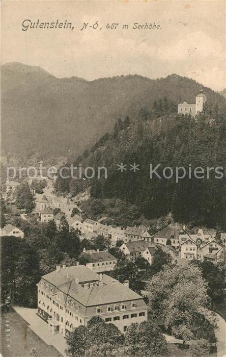 Gutenstein Niederoesterreich Panorama