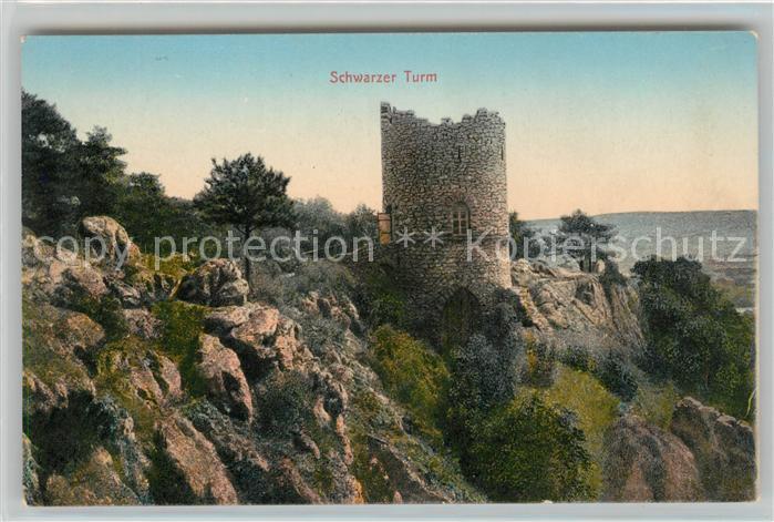 Moedling Schwarzer Turm Ruine