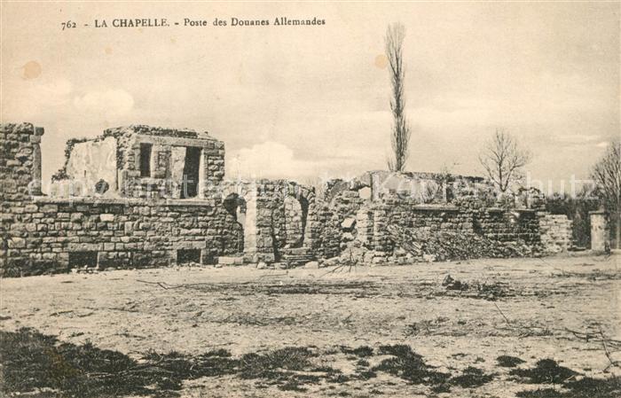 La Chapelle Liege Poste des Douanes Allemandes