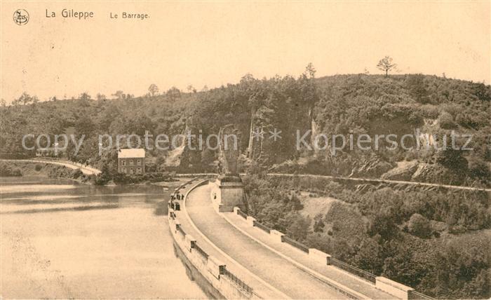 La Gileppe Le Barrage