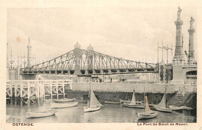 Ostende Oostende Le Pont de Smet de Nayer