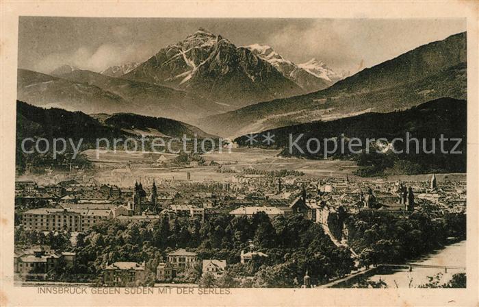 Innsbruck mit der Serles