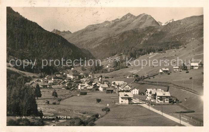 St Anton Arlberg Panorama
