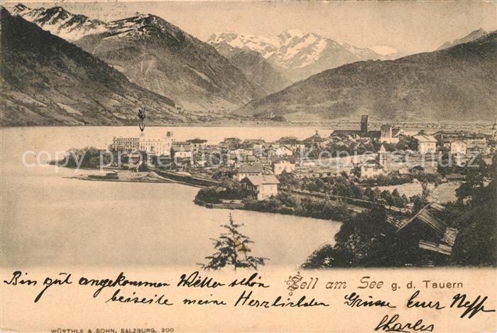 Zell See mit den Tauern