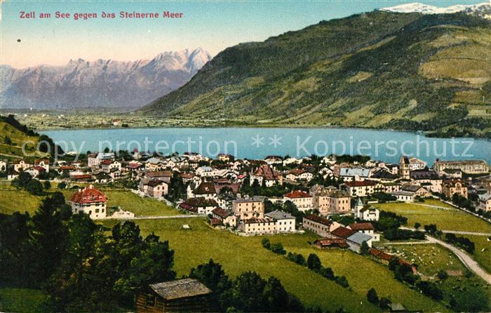Zell See mit Steinernem Meer